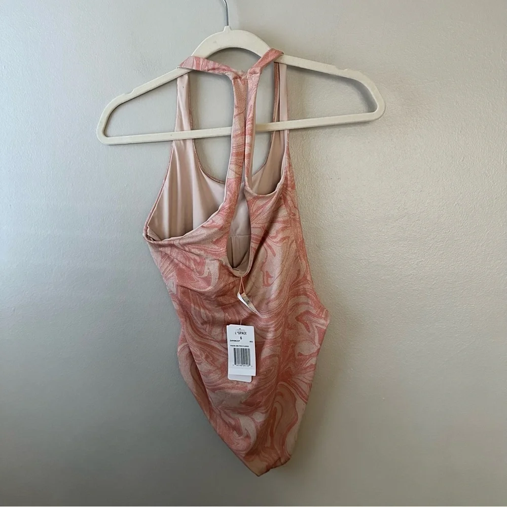 NWT L*Space Shimmer Phoebe one piece swimsuit